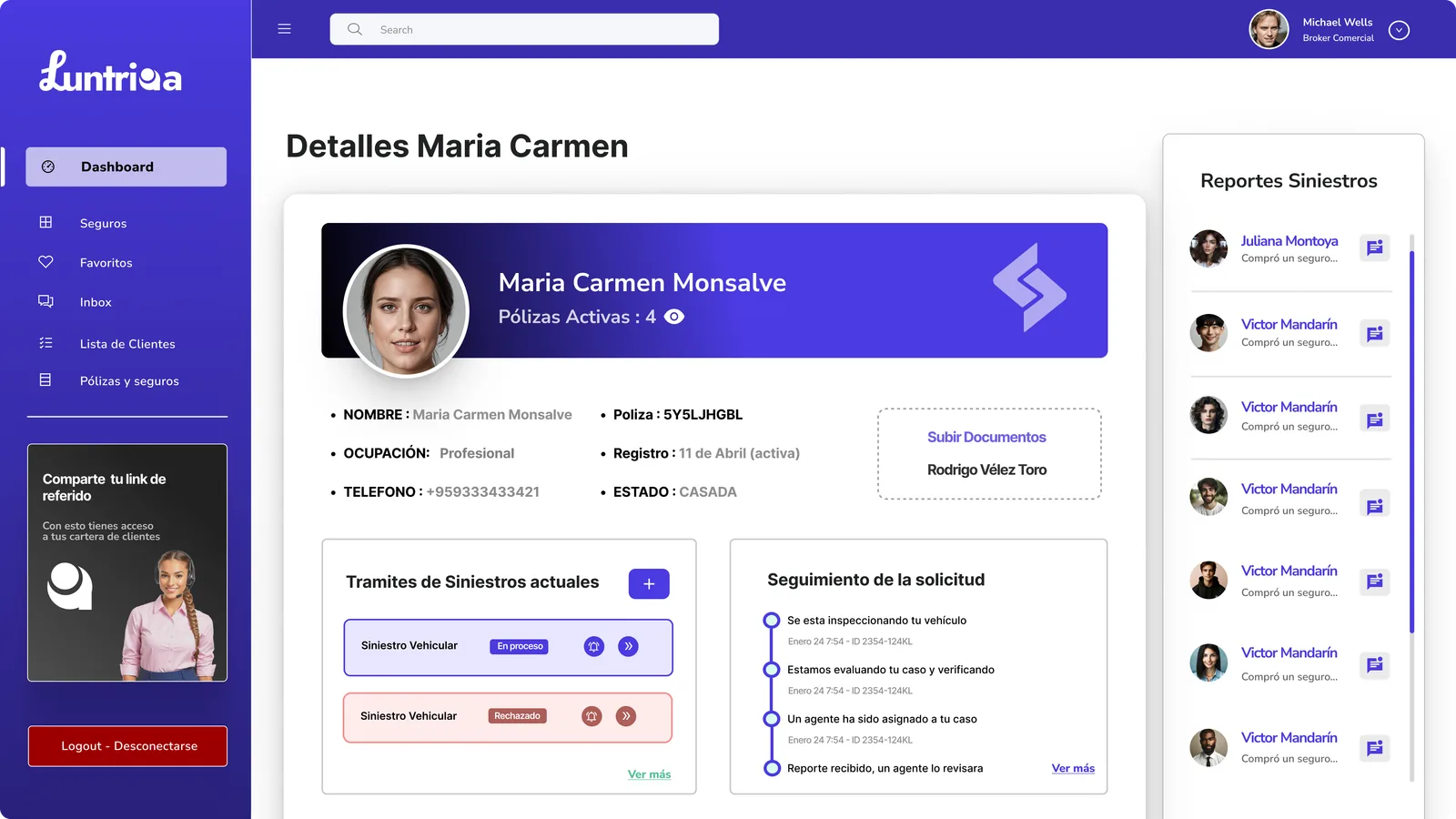 Datos del Incidente